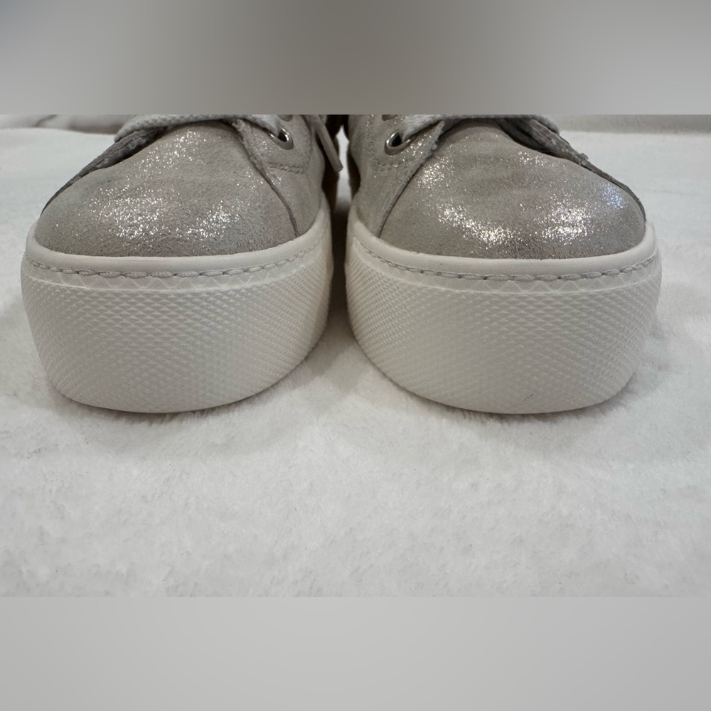 Authentic New Paul Green Bixby Platform Sneaker Mineral Metallic Size UK 4.5 - Picture 7 of 16